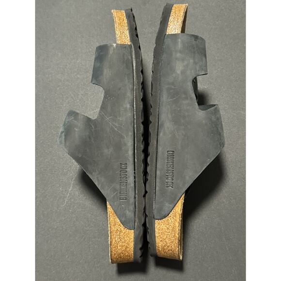 Birkenstock Leather Arizona Charcoal Back Regular EU 43 US 10 - 10.5 NWOB - Picture 6 of 8